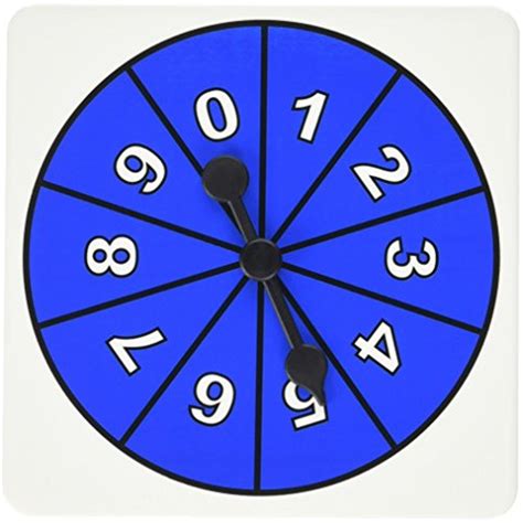 number wheel spinner